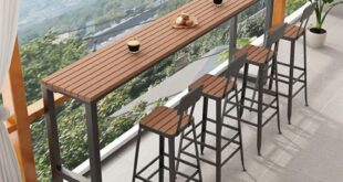 outdoor bar table