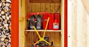 small garden tool shed