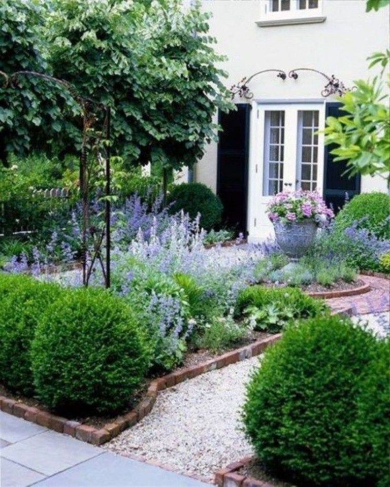 The Petite Charm of a Tiny Front Garden