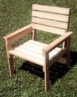 wooden garden chairs