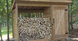 wood storage sheds