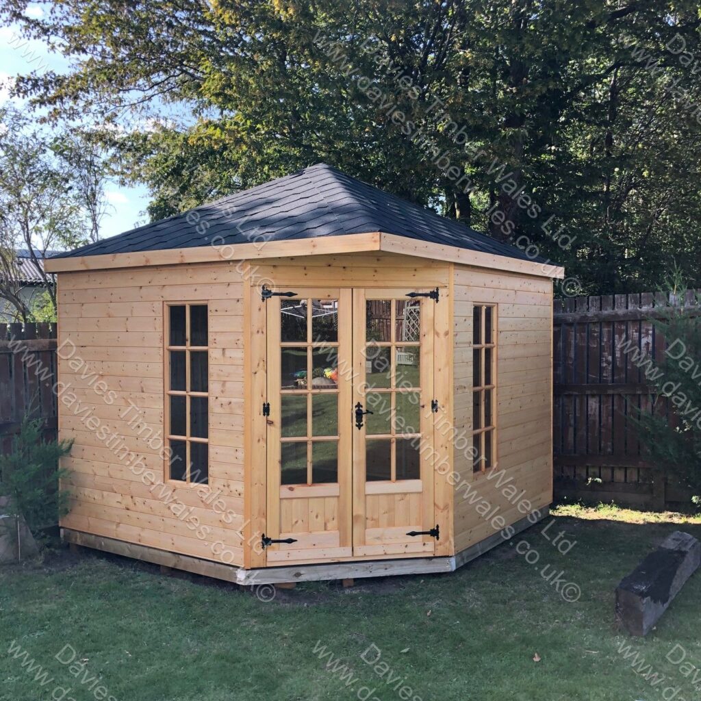 corner sheds