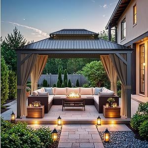 The beauty of metal gazebos: An elegant addition to your outdoor space