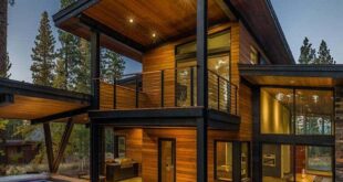 wood house design