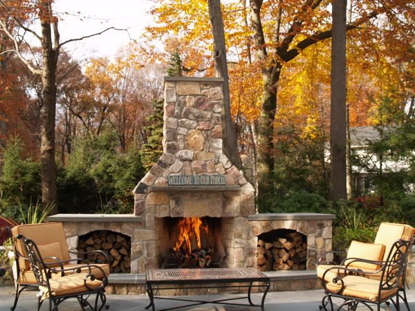 Transform Your Outdoor Space with Stunning Fireplace Designs