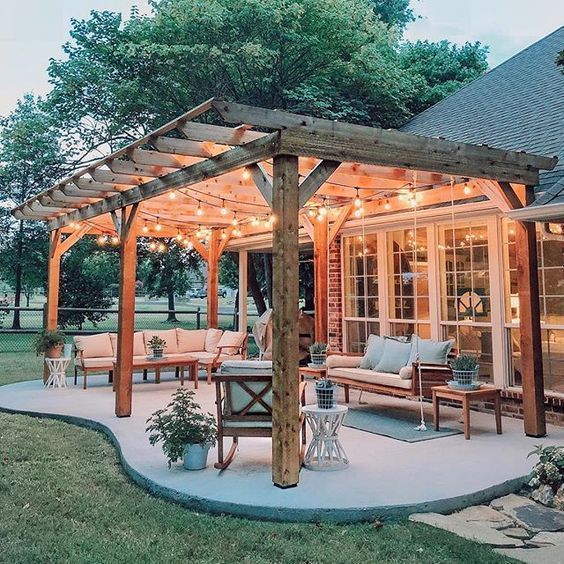 Transform Your Outdoor Space with Stunning Patio Ideas featuring Pergola