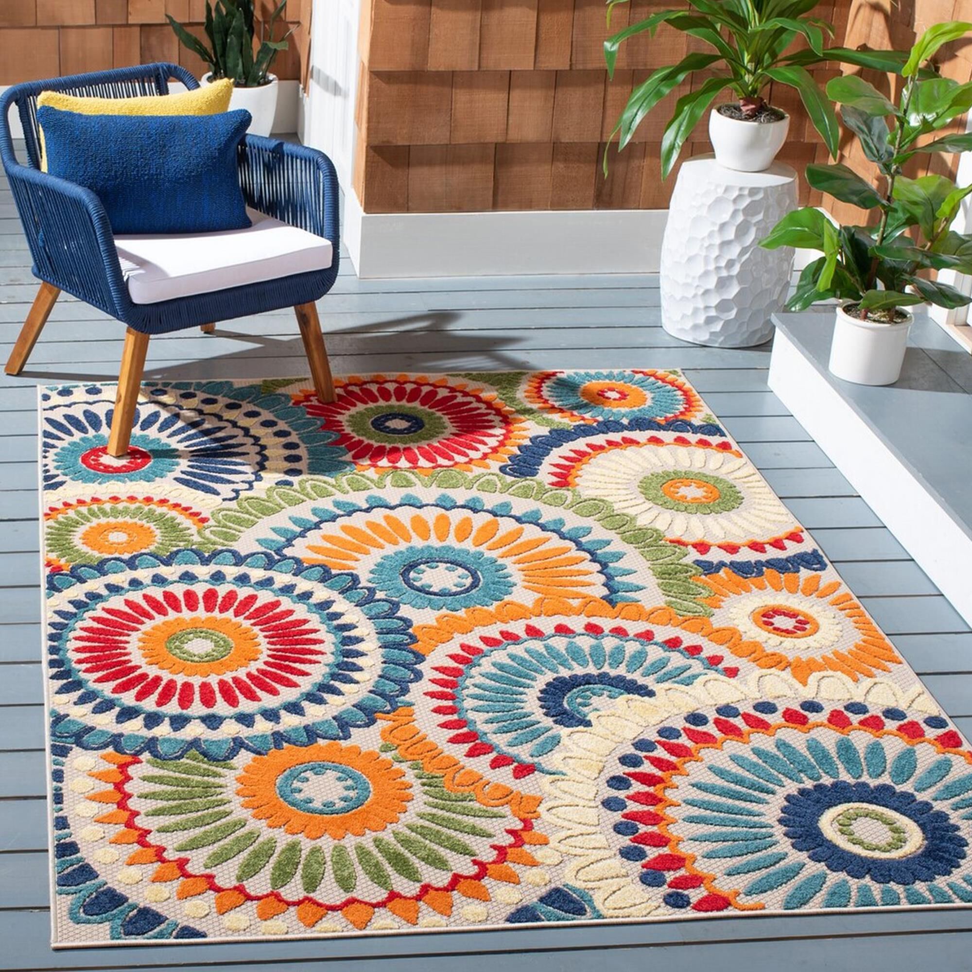 Transform Your Outdoor Space with Stylish Patio Rugs