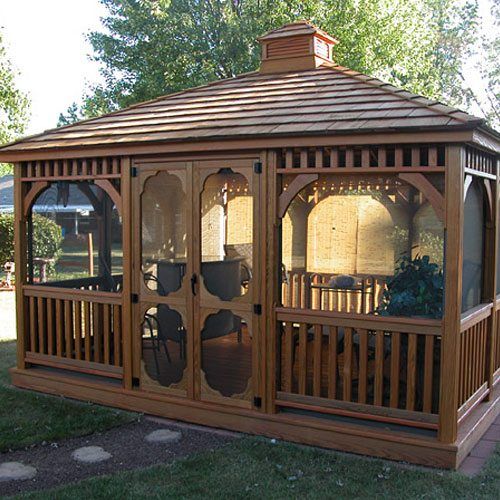 Transform Your Outdoor Space with a Beautiful Screened Gazebo