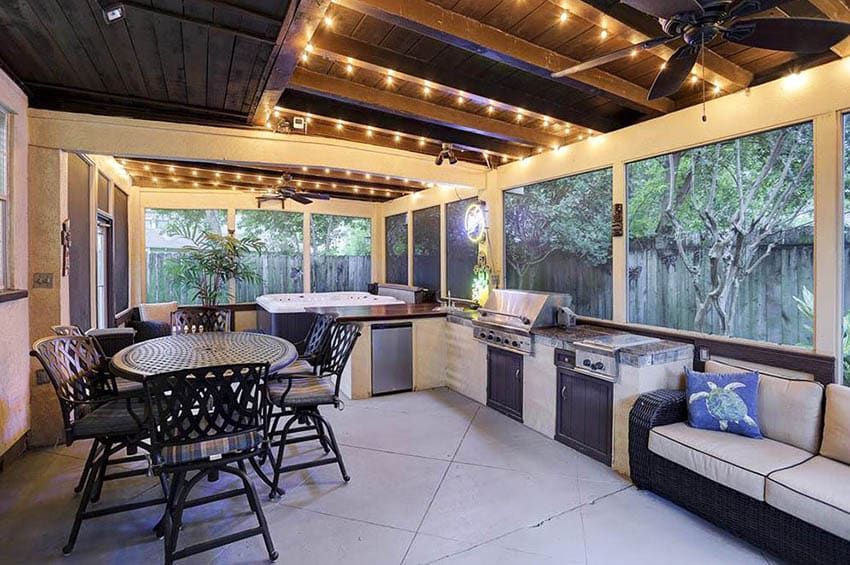 Transform Your Outdoor Space with a Cozy Enclosed Patio