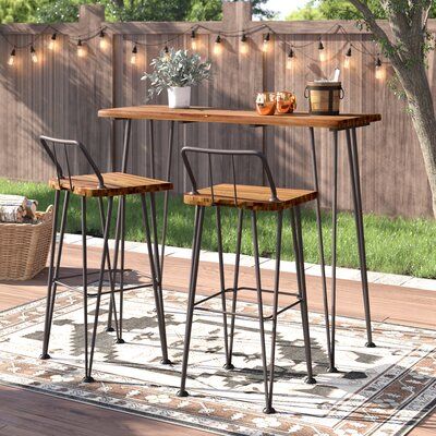 Transform Your Outdoor Space with a Stylish Bar Set