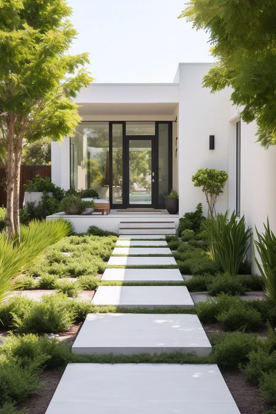Transforming Your Front Yard into a Contemporary Oasis