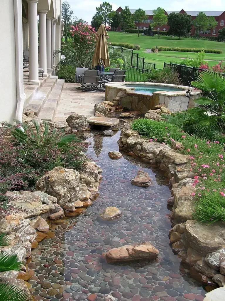 landscaping river rock