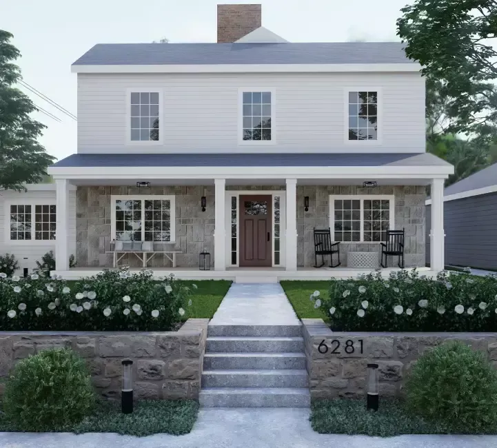 Transforming a Sloped Front Yard with Stunning Landscaping