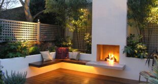 outdoor fireplace ideas