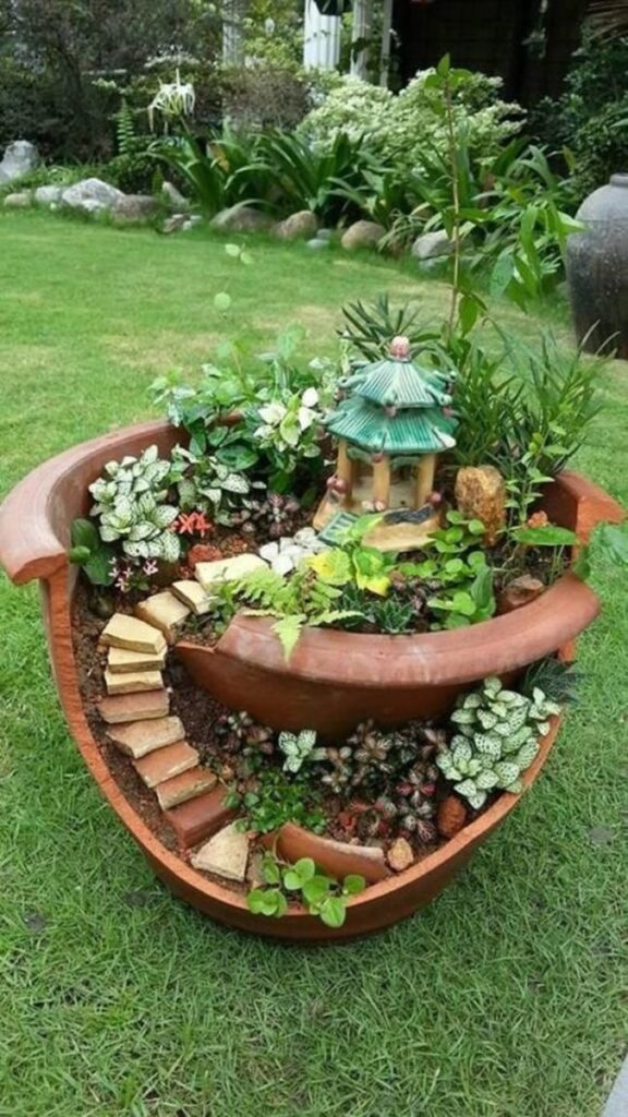 creative garden planters