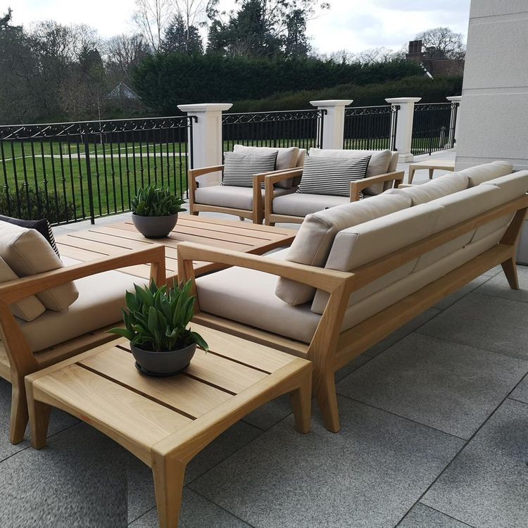 Unveiling the elegance of teak garden furniture