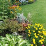 Backyard flower garden and landscaping design | Backyard flowers .