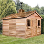 Cedar House Kits, Pre-cut 10x8 & 10x12 Sheds | – Cedarshed U