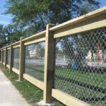 Wood Chainlink Fence - Enhance Your Backyard with Sty