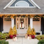 Front Porch Christmas Decorations - The Lilypad Cotta