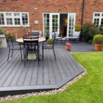 Luxxe™ | Black Woodgrain Composite Decking Bullnose Edge Boa