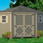 Wood Classic Five-Corner Shed Kit from DutchCrafters Amish Furnitu