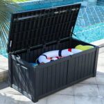Dextrus Outdoor Patio Deck Box Storage Waterproof Heavy Duty Large .