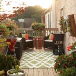 12 Ways to Outfit a Small Deck | Inexpensive backyard ideas, Small .