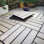 Amazon.com: WPC Patio Deck Tiles,DIY Interlocking Decking Tiles .