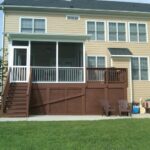 The Two Phase Build Process of Adding a Screened Porch or Deck to .