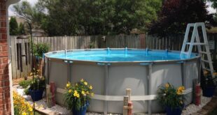 Pool Deck Makeover | Best above ground pool, Swimming pool .