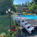 Staycation Central: Above Ground Pools at Home" | Backyard pool .