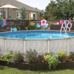 Basic Above Ground Pool Landscaping - In The Swim Pool Bl