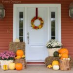 Fall Porch Decorating Ideas | Fynes Desig