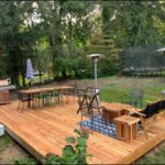 Need ideas for around my floating deck : r/landscapi