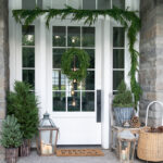How To Decorate A Winter Front Porch - Sanctuary Home Dec
