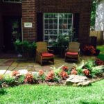 Front patio | Front yard landscaping design, Front yard patio .