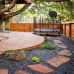 32 Fun Backyard Trampoline Ideas | Large backyard landscaping .