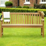 Windsor Teak Garden Bench 3 Seater 1.5m | Sloane & So