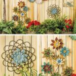 30+ Cool Garden Fence Decoration Ideas - Page 5 of 5 | Garden wall .
