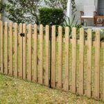 Vigoro 37.1 in. H x 45.35 in. W Cedar Garden Fence Panel 860664 .