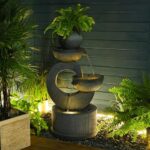 Amazon.com: SERBILHOME Water Fountains Indoor Outdoor Garden with .