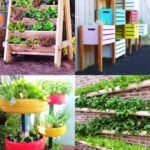 35 Creative Container Vegetable Garden Ideas - A Piece Of Rainb