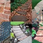 Cheap DIY garden path ideas to get creative with! - Gather