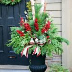 24 Colorful Outdoor Planters for Winter & Christmas Decorations .