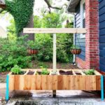 Raised Vegetable Garden With Compost Bins - Lazy Guy D