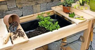 25+ DIY Potting Bench Plans & Ideas To Beautify Your Garden (2024 .