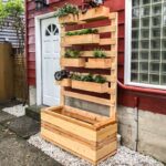 DIY Vertical Wall Planter with Plans - The Handyman's Daught