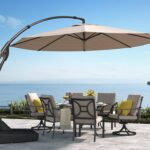 Amazon.com : Grand patio 11FT Cantilever Umbrella with Base .