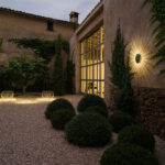 Khaki Meridiano 4720 Outdoor Wall Lamp (LED, Non-Dimmable) by .